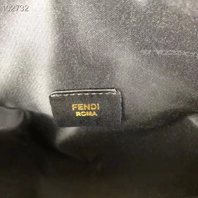 Fendi FF Women By The Way Medium Light Brown Leather Elaphe Boston Bag