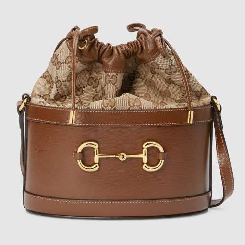 Gucci Women GG Gucci Horsebit 1955 Bucket Bag