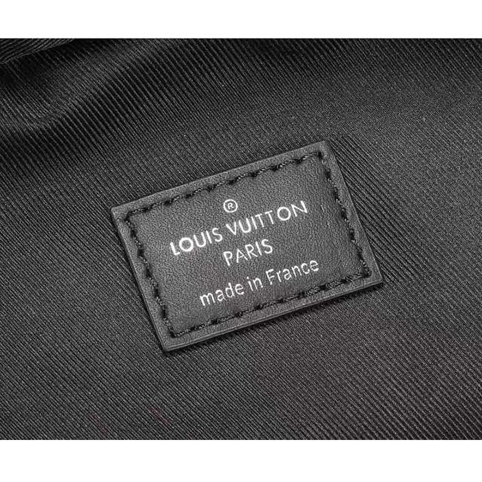 Louis Vuitton LV Unisex Avenue Sling Bag Black Damier Infini Cowhide Leather