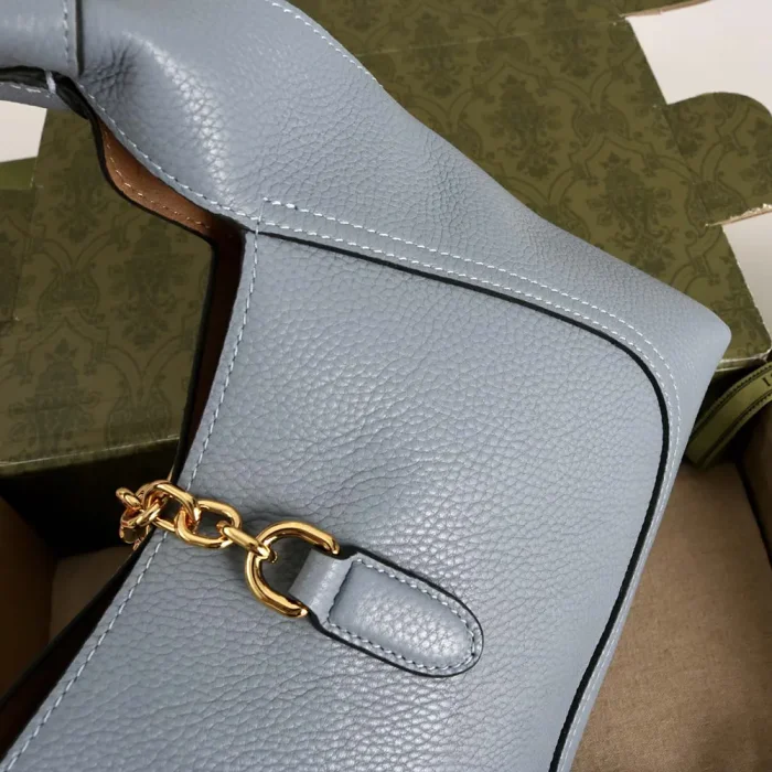 Gucci Women Softbit Medium Top Handle Bag-Blue ‎837467