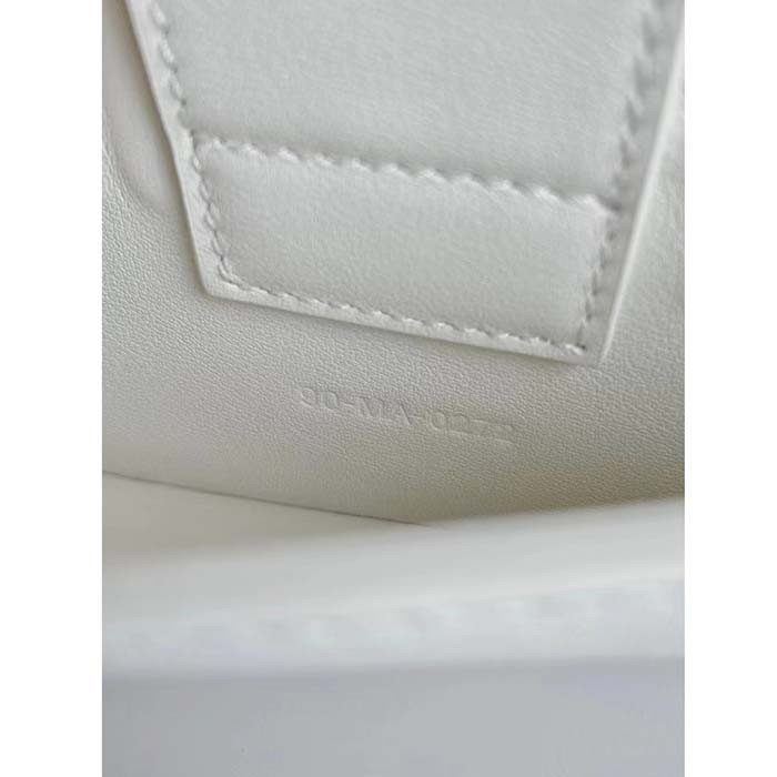 Dior Women CD 30 Montaigne East-West Bag Chain Latte Calfskin