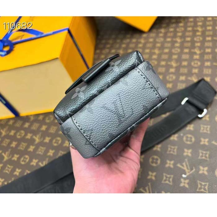 Louis Vuitton LV Unisex Double Phone Pouch NM Monogram Coated Canvas M81321