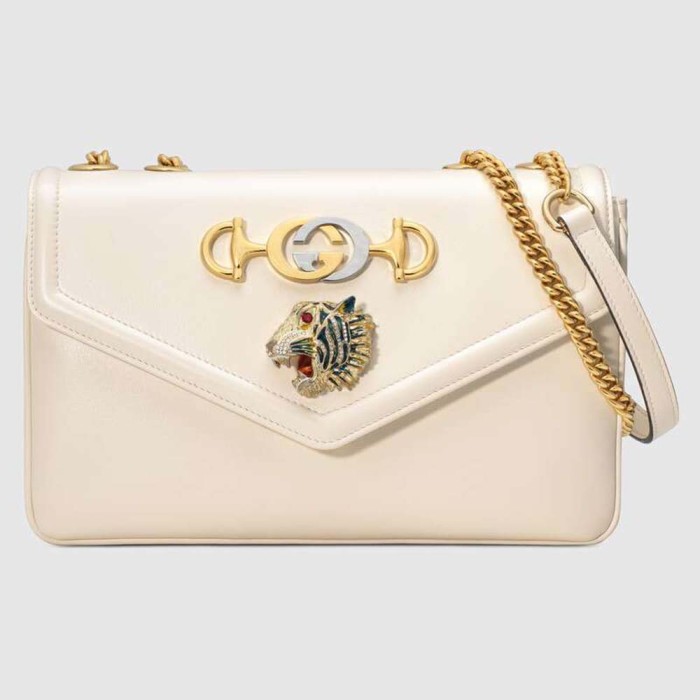 Gucci GG Women Rajah Medium Shoulder Bag