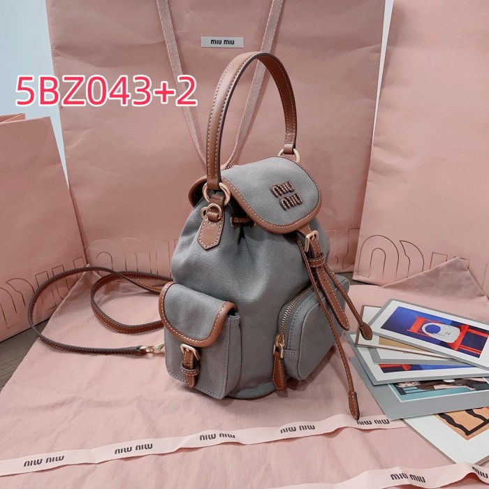 5BZ043 MIU new school style backpack