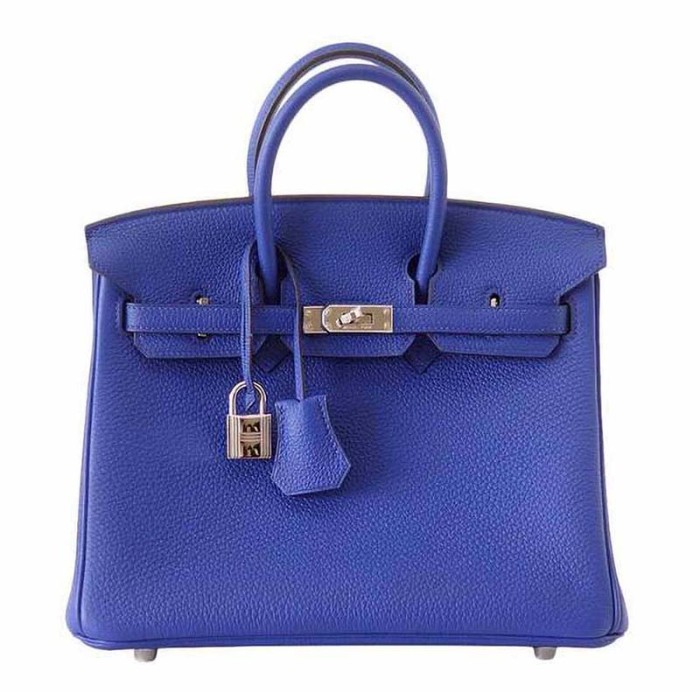 Hermes Birkin 25 Bag in Togo Leather with Gold Hardware
