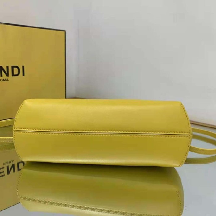 Fendi Women First Small Yellow Leather Bag