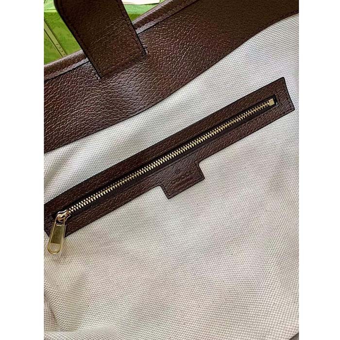 Gucci Unisex Ophidia GG Medium Shoulder Bag Beige Supreme Canvas