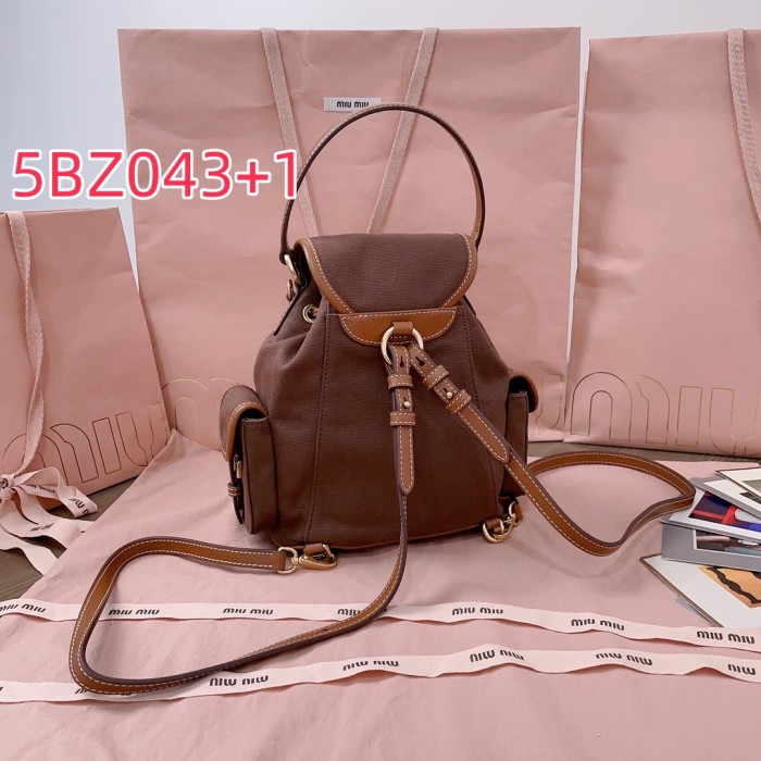 5BZ043 MIU new school style backpack
