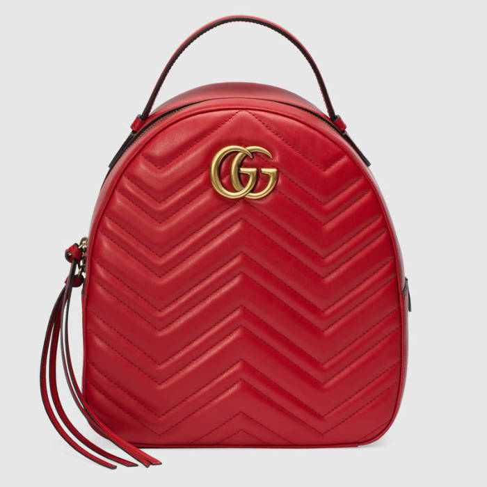 Gucci GG Women GG Marmont Matelassé Backpack
