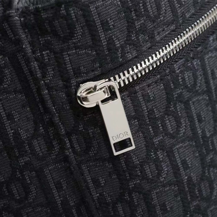 Dior Men Rider Backpack Black Dior Oblique Jacquard