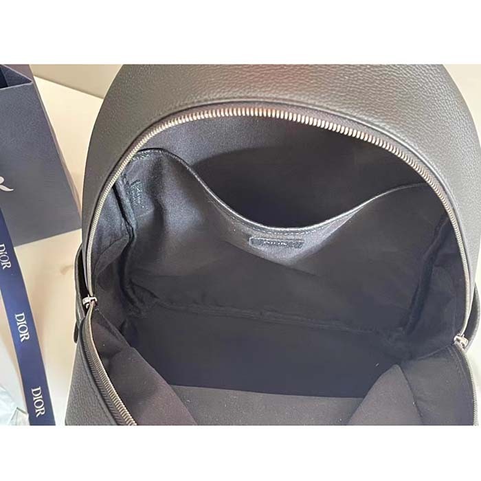 Dior Unisex CD Dior Explorer Backpack Beige Black Dior Oblique Jacquard