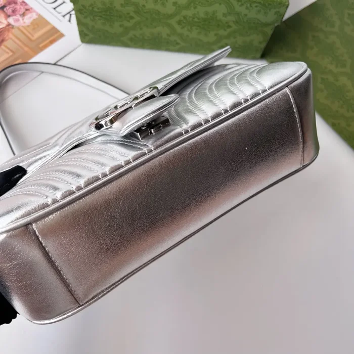 Gucci Women GG Marmont Small Shoulder Bag 443497AAESP8106