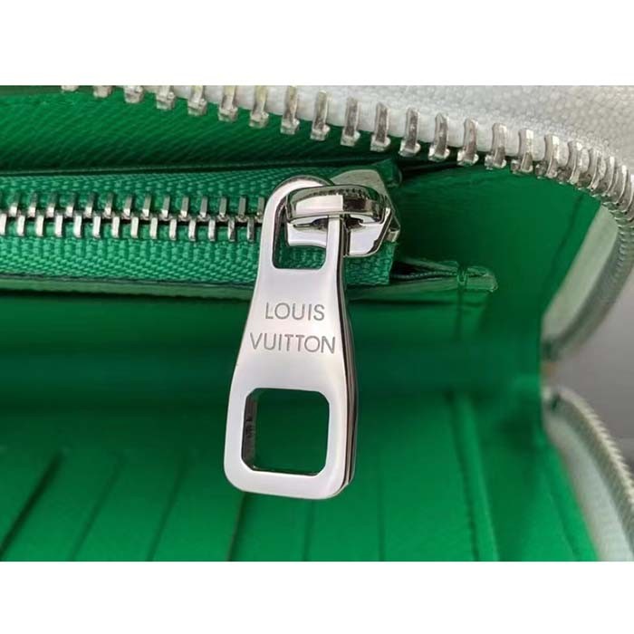 Louis Vuitton LV Unisex Zippy Wallet Multicolor Monogram Coated Canvas Cowhide Leather