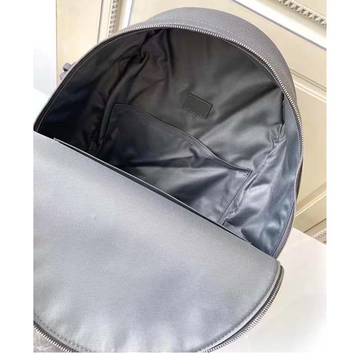 Louis Vuitton LV Unisex Takeoff Backpack Gray Aerogram Cowhide Leather