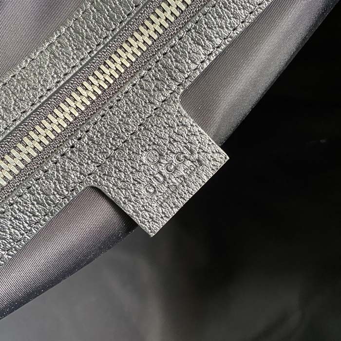 Gucci Unisex GG Off The Grid Duffle Bag Black GG Nylon