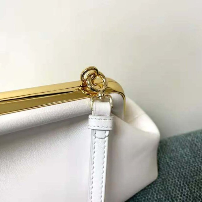 Fendi Women First Small White Leather Bag