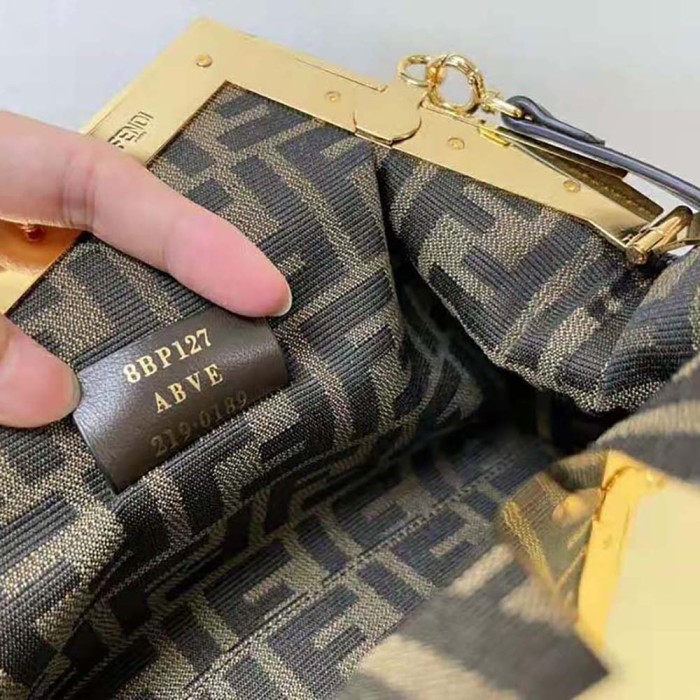 Fendi Women First Small Pink Leather Bag