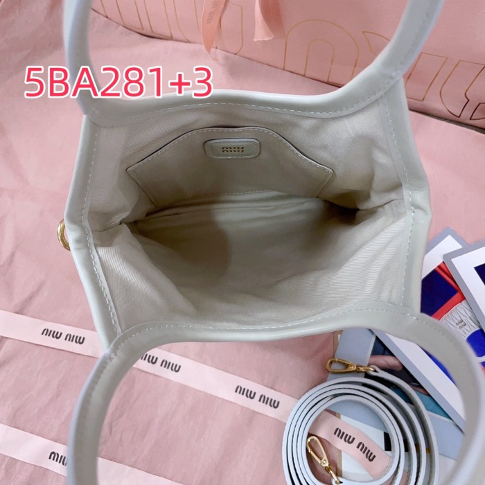 5BA281 miu new beaded embroidered ivy bag