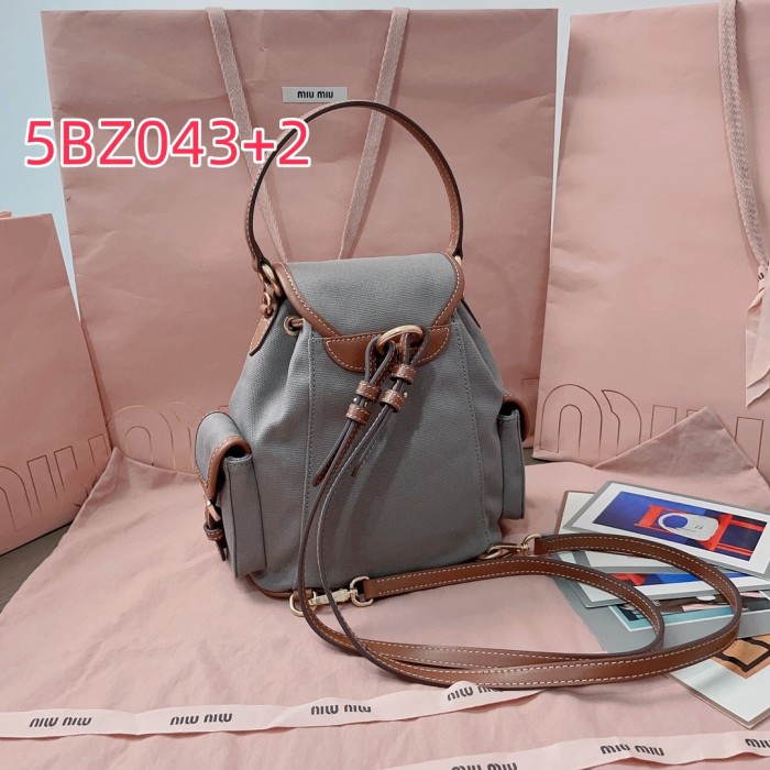 5BZ043 MIU new school style backpack