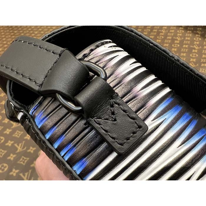 Louis Vuitton LV Unisex Steamer Wearable Wallet Blue Moon Damier Rush Epi XL Leather Cowhide-Leather