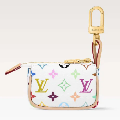 Louis Vuitton LV Unisex LV x TM Micro Pochette Monogram Multicolor-White