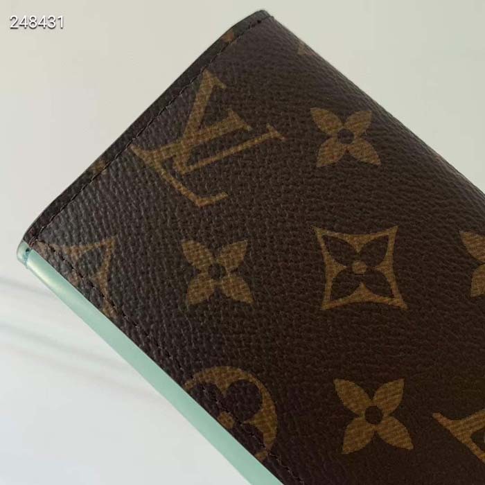 Louis Vuitton Unisex LV Rosalie Coin Purse Spring Green Monogram Coated Canvas M83582