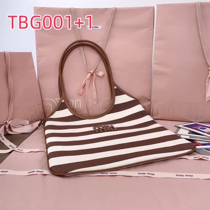 TBG001  Miu's new Isetan limited edition navy style tote bag  5BG231