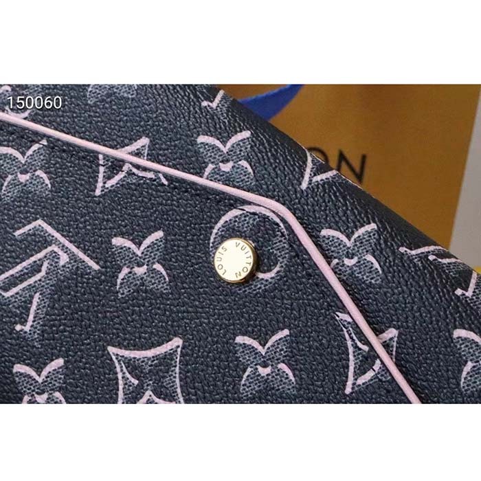 Louis Vuitton LV Women Sarah Wallet Fall for You Black Monogram Coated Canvas