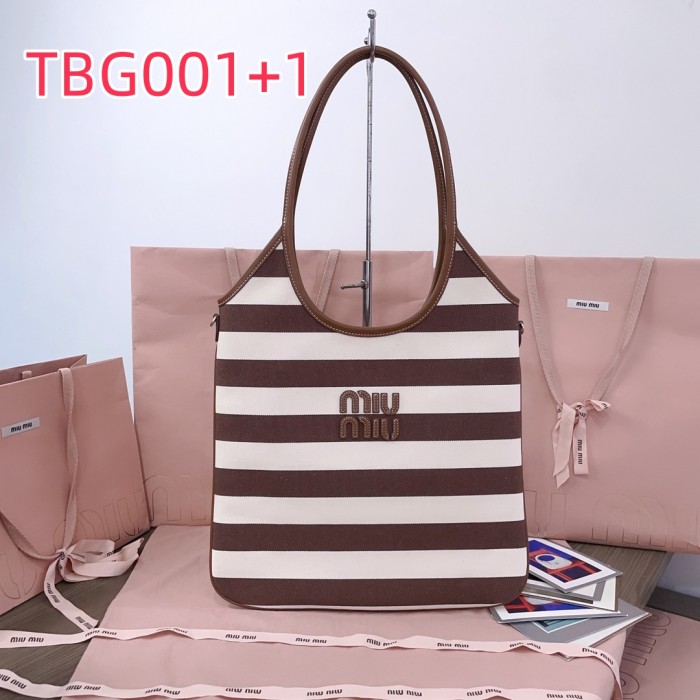 TBG001  Miu's new Isetan limited edition navy style tote bag  5BG231