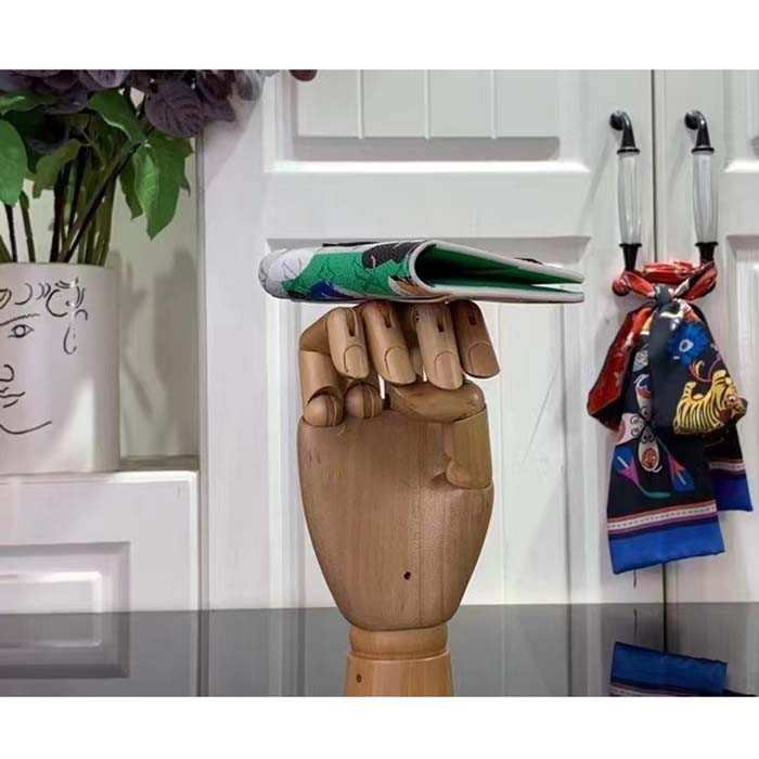 Louis Vuitton LV Unisex Pocket Organizer Multicolor Monogram Coated Canvas Cowhide Leather