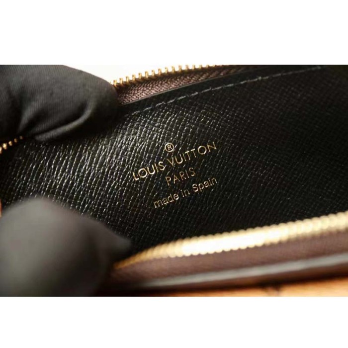 Louis Vuitton LV Unisex Card Holder Recto Verso Brown Monogram Reverse Coated Canvas