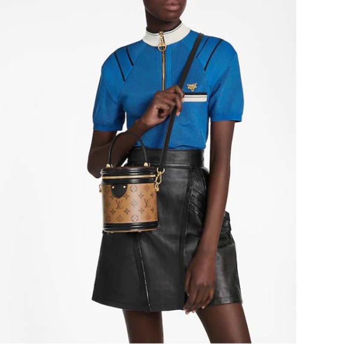 Louis Vuitton LV Women Cannes Monogram and Monogram Reverse Coated Canvas Exterior