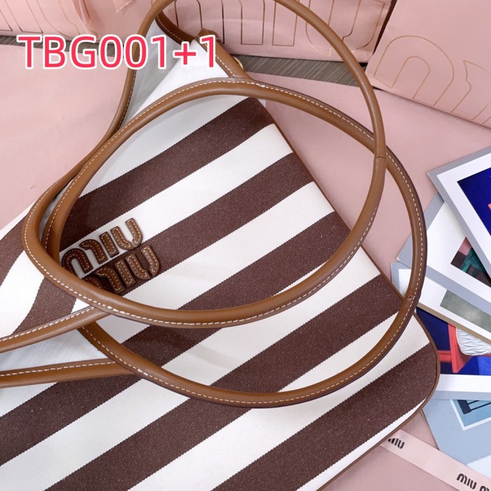 TBG001  Miu's new Isetan limited edition navy style tote bag  5BG231