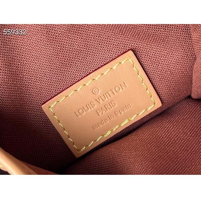 Louis Vuitton LV Unisex Fold Me Pouch Monogram Coated Canvas M80874