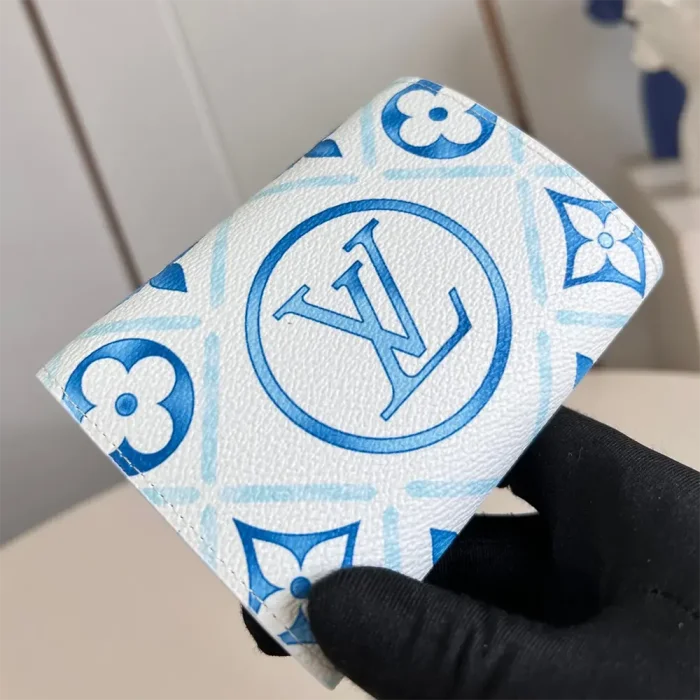 Louis Vuitton LV Unisex Victorine Wallet Monogram Coated Canvas M83623