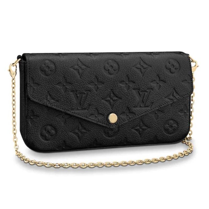 Louis Vuitton LV Women Félicie Pochette Monogram Empreinte Leather