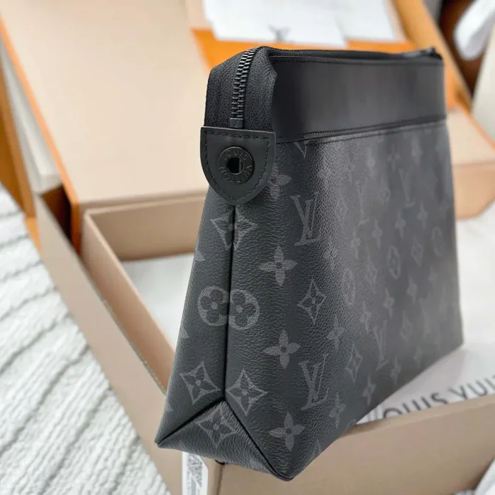 Louis Vuitton LV Unisex Pochette Voyage Monogram Eclipse M82543