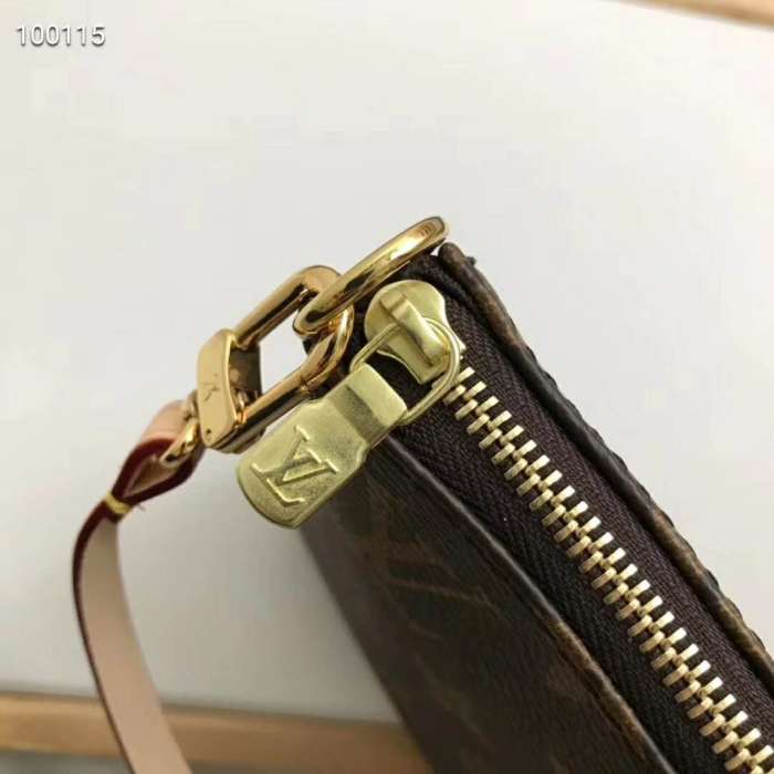 Louis Vuitton LV Women Pochette Accessoires Zippy Wallet Monogram Canvas