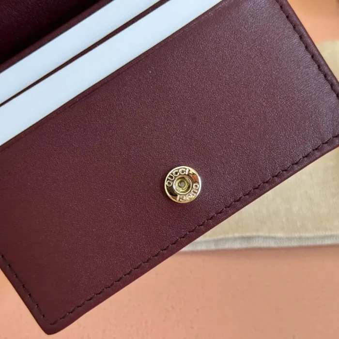 Gucci Women Horsebit 1955 Card Case Wallet 621887FAD6L9756