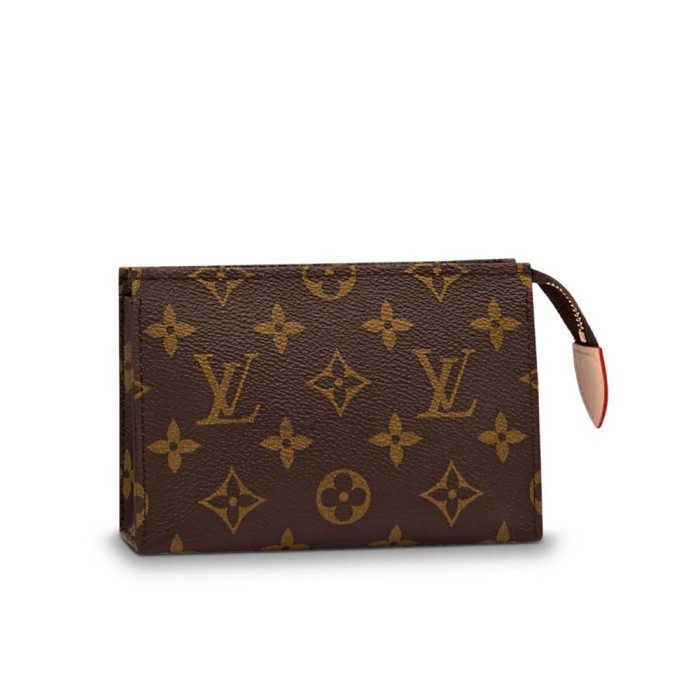Louis Vuitton LV Women Toiletry Pouch 15 Monogram Canvas M47546