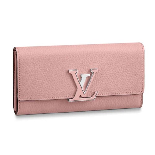 Louis Vuitton LV Women Capucines Wallet in Taurillon Leather