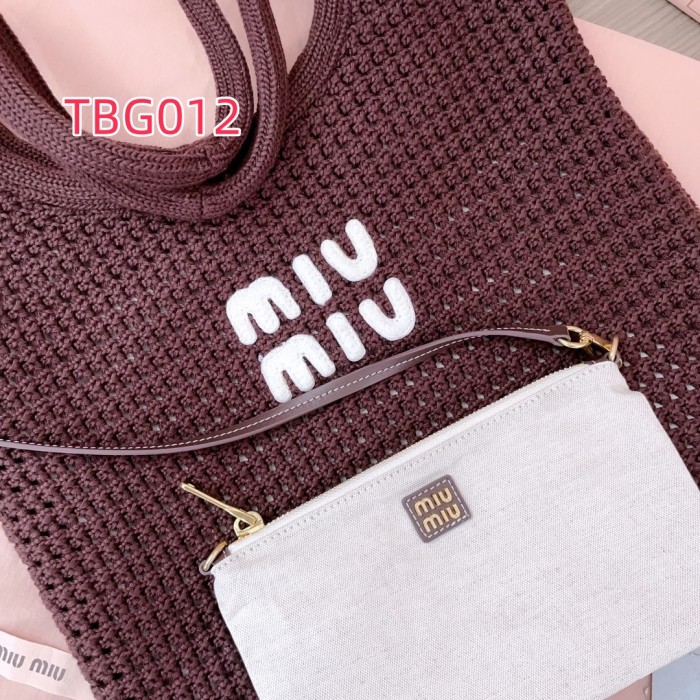 TBG012 Miu new cotton woven tote bag 5BG231