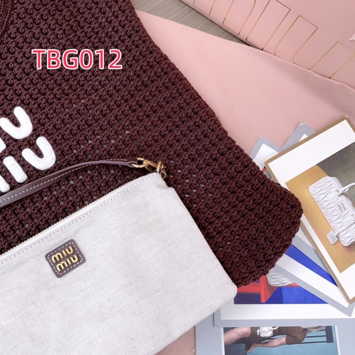 TBG012 Miu new cotton woven tote bag 5BG231