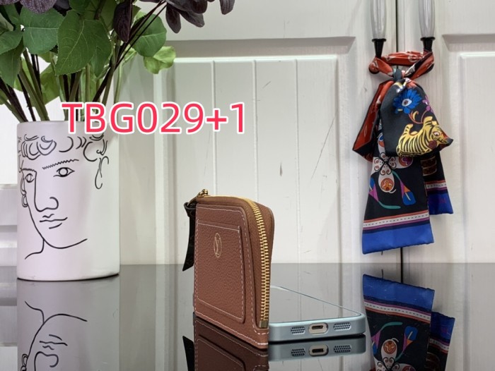 TBG029  LOW KEY zipper card holder m14551