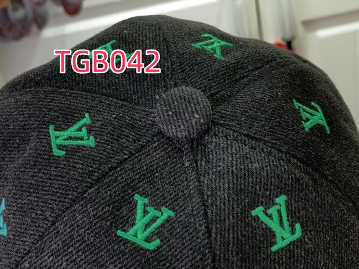 TGB042 LV BLASON SHADING DENIM Hat m7974L