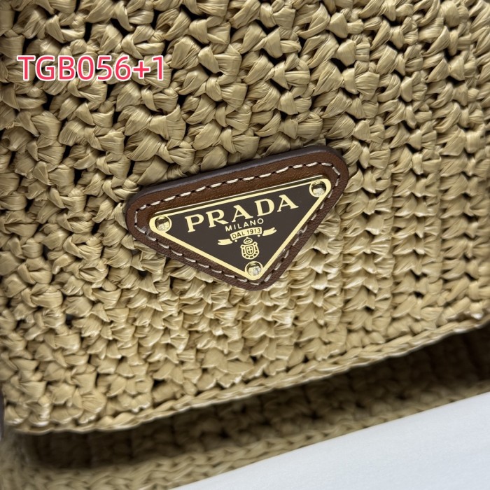 TGB056 PRADA woven bucket bag 1BE068