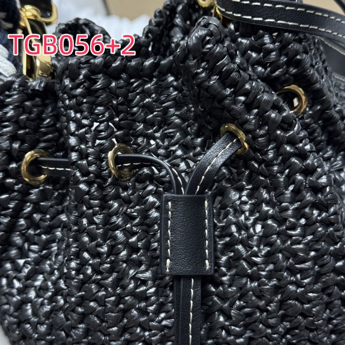 TGB056 PRADA woven bucket bag 1BE068