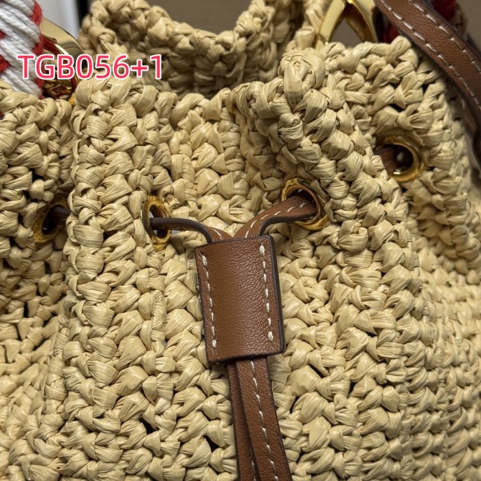 TGB056 PRADA woven bucket bag 1BE068