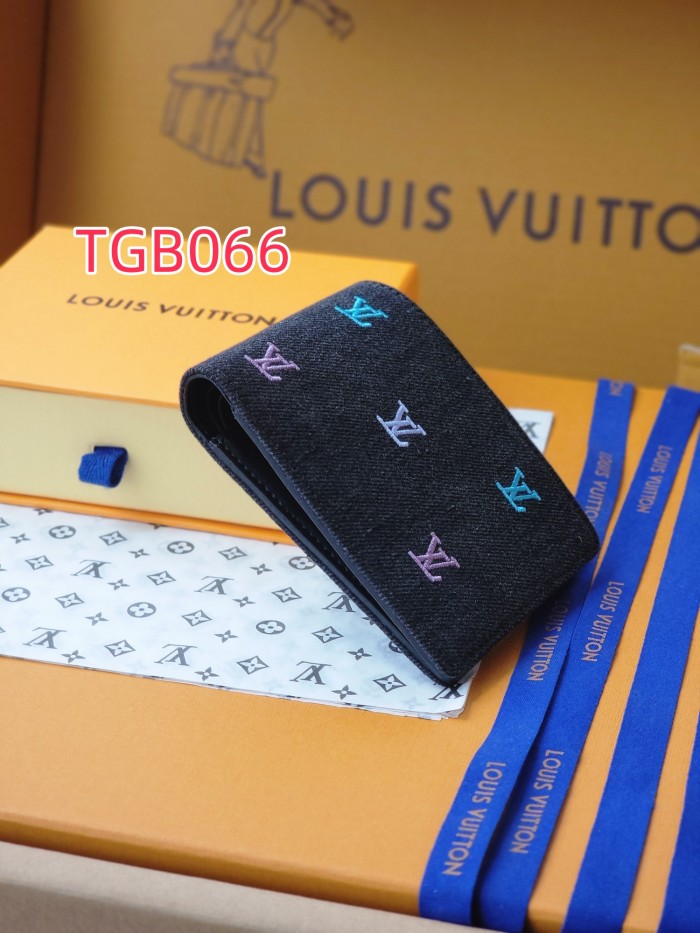TGB066 Embroidered Suit Clip Wallet Multiple Wallet Wallet M13964