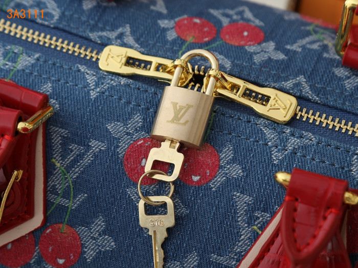 3A Quality M40391 Speedy Soft 30 Monogram Denim